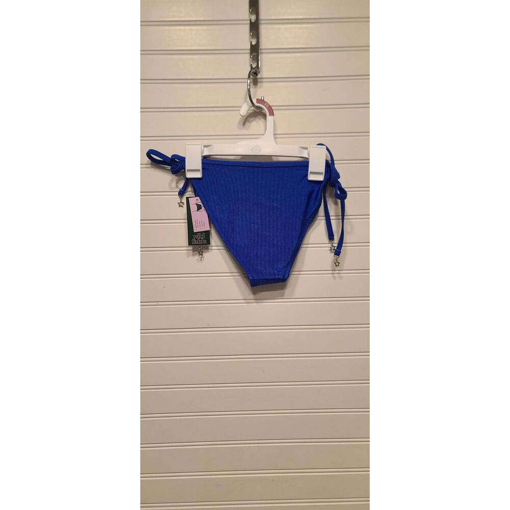 Wild Fable Women's Blue Bikini Bottom Size XXS 00 NWT